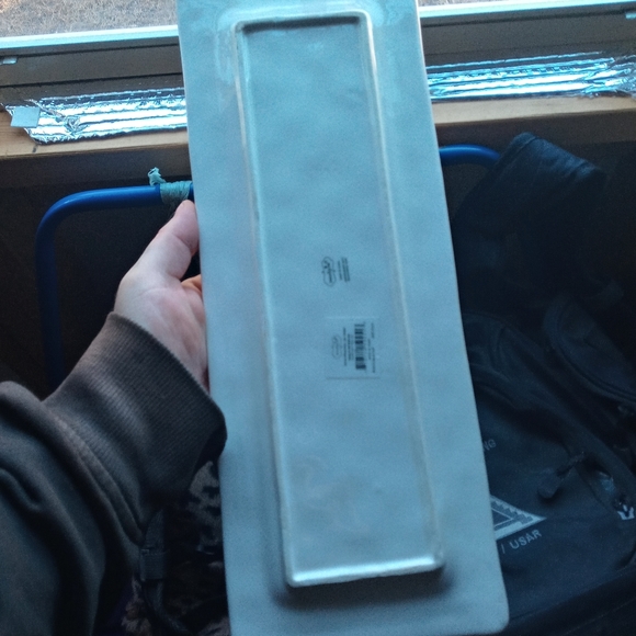 2019 glass mudpie hostess serving dish - Picture 3 of 5